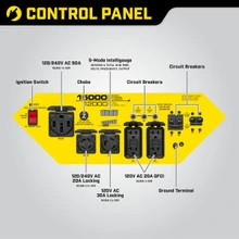 12000 Watt Generator with Electric Start 2