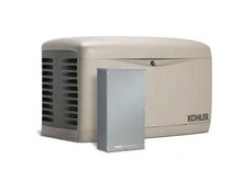14RESL Kohler 14kW Air Cooled Standby Generator w/100Amp 16 Circuit Automatic Transfer Switch at Norwall.com, Kohler 14RESL 14kW Air Cooled Standby Generator w/16 Circuits ATS 2