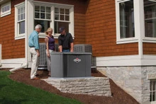 17kW Briggs and Stratton 40554 Whole House Generator + 100A ATS—Norwall PowerSystems 7