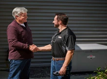 Briggs & Stratton 18kW Generator NG/LP + 200A ATS 7