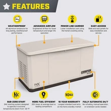 Champion 22kW Standby Generator +150A ATS 10-Year Warranty 3