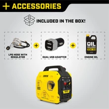 Champion 2500 Dual Fuel Generator with CO Shield 9