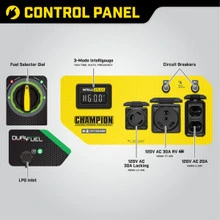 Champion 3500 Watt Dual Fuel Generator 5