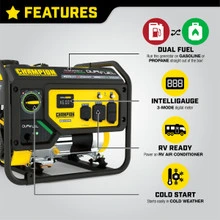 Champion 3500 Watt Dual Fuel Generator 2