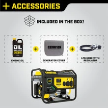 Champion 3500 Watt Dual Fuel Generator 6