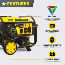 Champion 4000 Generator Tri Fuel + Electric Start 4