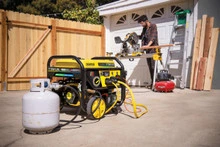 Champion 4000 Generator Tri Fuel + Electric Start 9