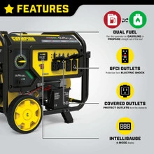 Champion 9200 Watt Generator Dual Fuel Electric Start 3