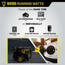 Champion 9200 Watt Generator Dual Fuel Electric Start 6