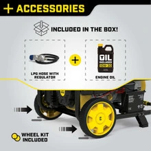 Champion 9200 Watt Generator Dual Fuel Electric Start 7