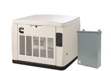 Cummins 17kW Standby Generator 100A Automatic Transfer Switch 5