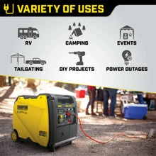 Dual Fuel 4650 Watt Champion Inverter Generator 5