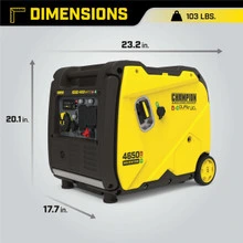Dual Fuel 4650 Watt Champion Inverter Generator 7