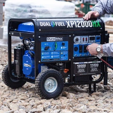 DuroMax XP12000HX Dual Fuel CO Alert Generator 12