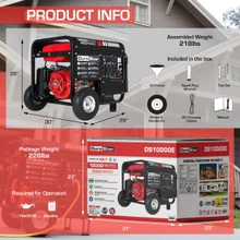 DuroStar 10000 Watt Generator DS10000E 6