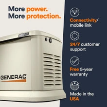 Generac 26kW Generator 7290 Smart Grid Ready 7