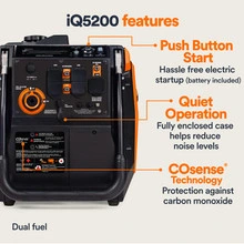 Generac 5200 Watt Inverter Generator CARB 2