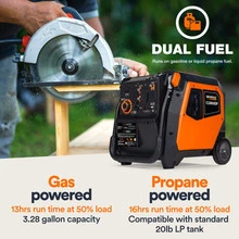 Generac 5200 Watt Inverter Generator CARB 5