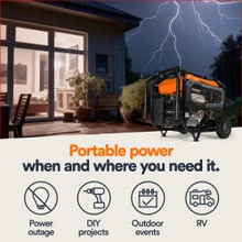 Generac GP8000E Portable Generator  PowerSystems 3
