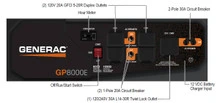 Generac GP8000E Portable Generator  PowerSystems 5