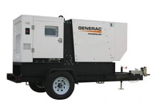 Generac Magnum 100kW Mobile Diesel Generator with Voltage Selector | MMG100D - Norwall PowerSystems