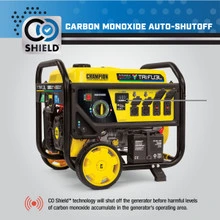 Tri Fuel Generator Electric Start CO Shield 8000 Watt 3