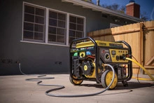 Tri Fuel Generator Electric Start CO Shield 8000 Watt 9